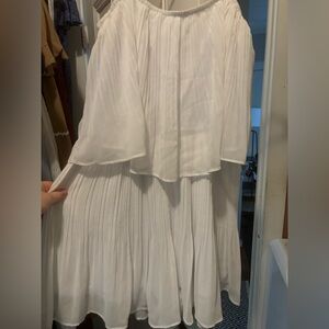 White romper only worn once!